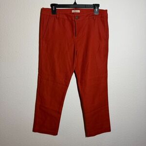 Emerson Fry Emerson Made Chino‎ Pants Womens 32x25 Burnt Red Straight Leg Casual